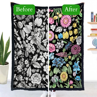 DIY Coloring Blanket