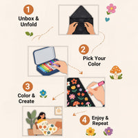 DIY Coloring Blanket