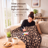 DIY Coloring Blanket